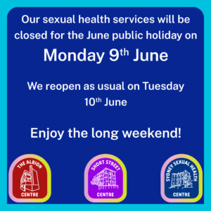 albion street closed on Monday 9 May for public holiday